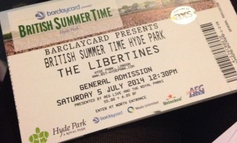 The Libertines @ Hyde Park British Summertime 